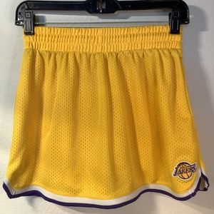 Ultra Game Los Angeles Lakers Jersey Skort Size Sm